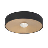 Highlight Plafondlamp Bright  Ø 20 cm zwart goud Highlight Plafondlamp Bright  Ø 20 cm zwart goud