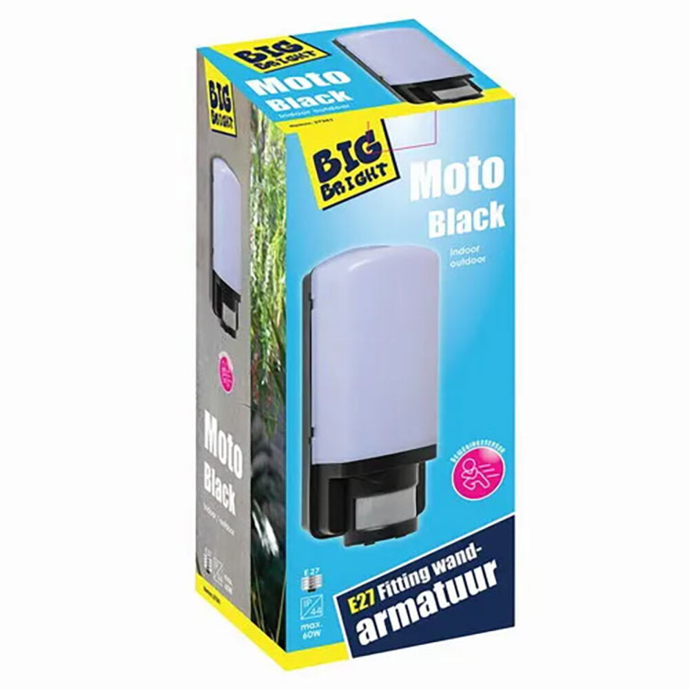 Ylumen Buitenlamp Sens bewegingssensor zwart Ylumen Buitenlamp Sens bewegingssensor zwart