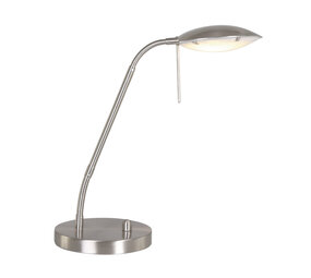 Mexlite Tafellamp eloi LED staal Mexlite Tafellamp eloi LED staal