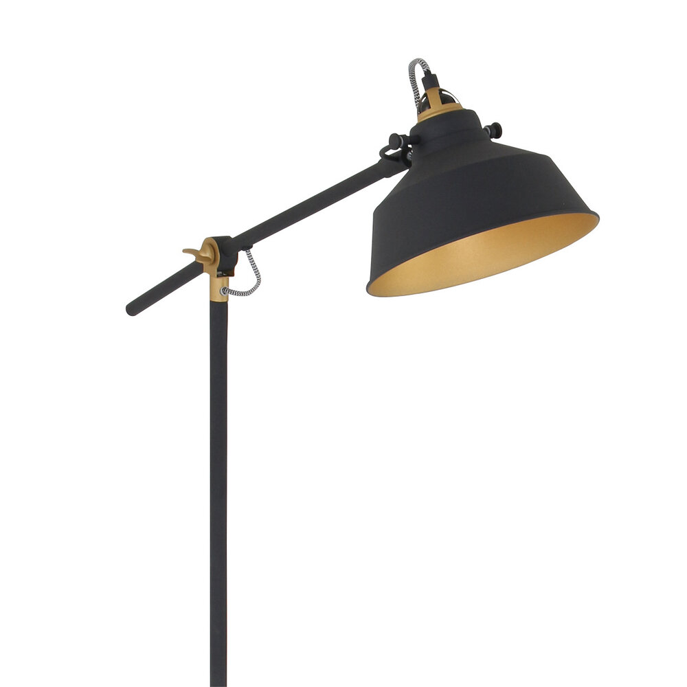 Mexlite Vloerlamp nove zwart Mexlite Vloerlamp nove zwart