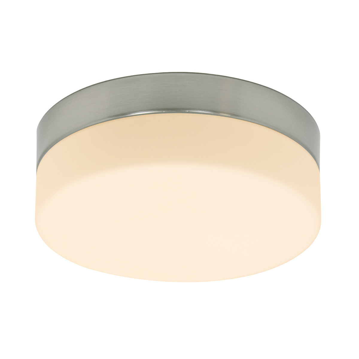 Lightning Moderne Plaffondlamp 2-l. 22.5cm Zilver