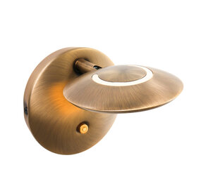 Steinhauer Wandlamp zenith LED 1442br brons Steinhauer Wandlamp zenith LED 1442br brons