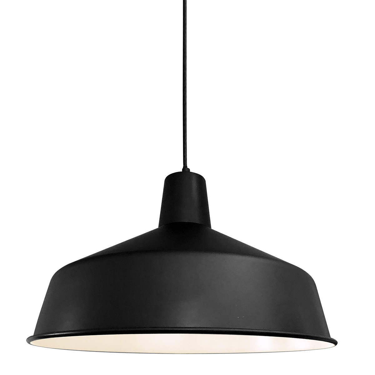 Mexlite Hanglamp blackmoon 1443zw zwart