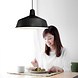 Mexlite Hanglamp blackmoon 1443zw zwart Mexlite Hanglamp blackmoon 1443zw zwart