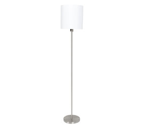 Mexlite Vloerlamp noor 1564st staal Mexlite Vloerlamp noor 1564st staal
