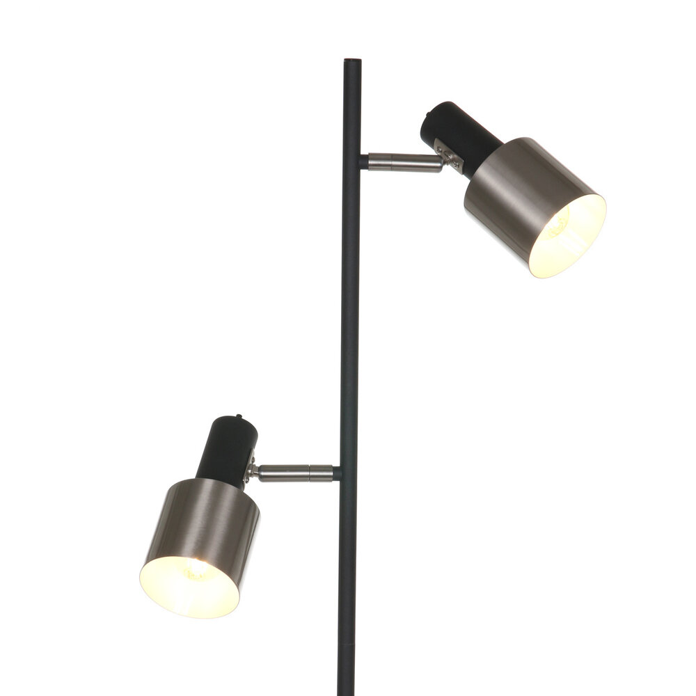 Anne Light & home Vloerlamp fjorgard 1702zw zwart
