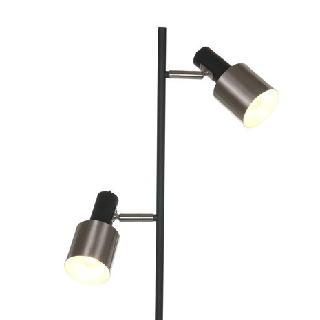 Anne Light & home Vloerlamp fjorgard 1702zw zwart