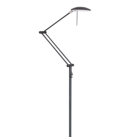 Steinhauer Vloerlamp 1 lichts LED knik zodiac 2108zw Steinhauer Vloerlamp 1 lichts LED knik zodiac 2108zw