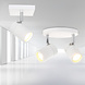 Mexlite Spot upround IP44 LED 2487w wit Mexlite Spot upround IP44 LED 2487w wit
