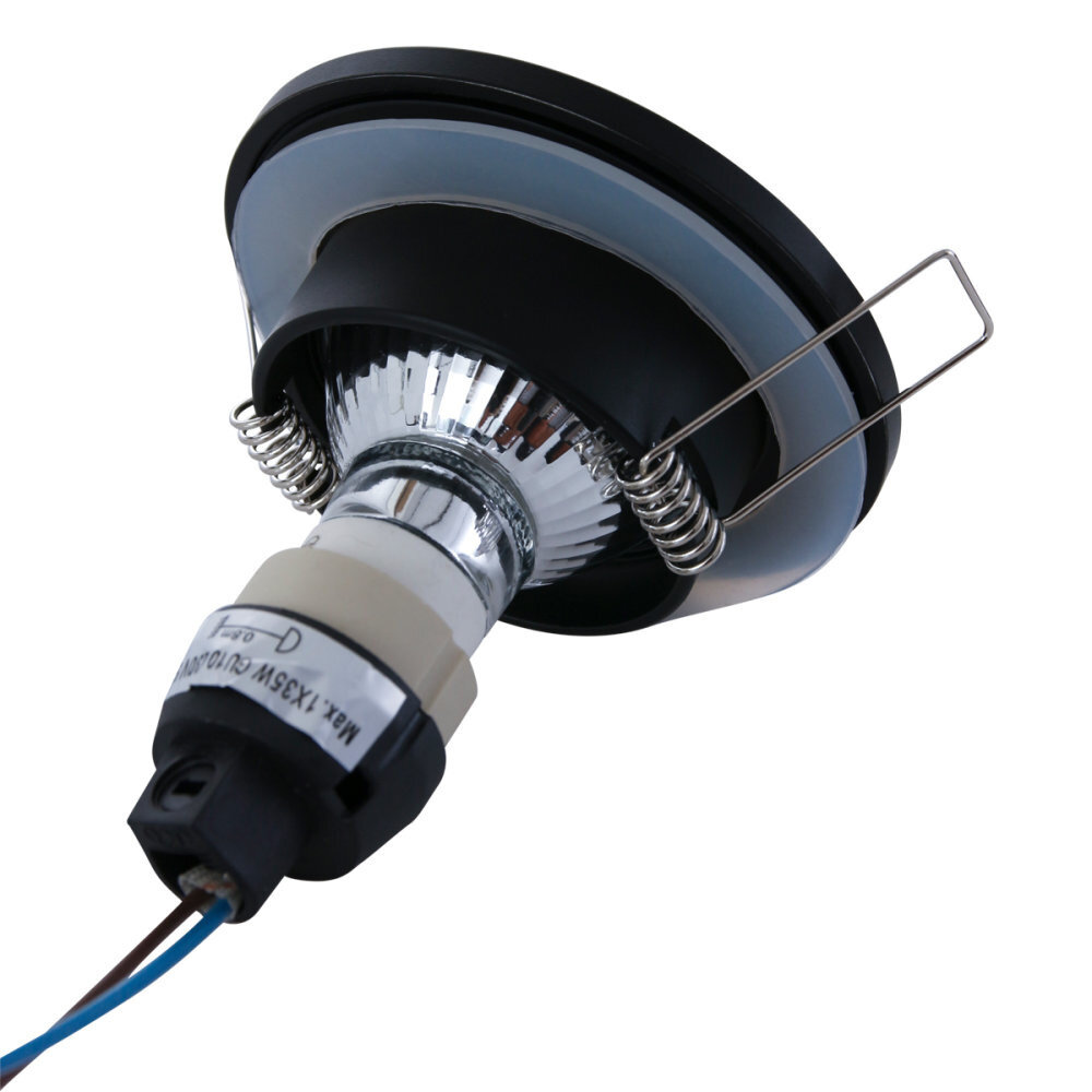 Steinhauer Inbouwspot pelite 2844zw zwart Steinhauer Inbouwspot pelite 2844zw zwart