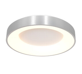 Steinhauer Plafondlamp Ringlede Ø 48 cm 2563 zilver Steinhauer Plafondlamp Ringlede Ø 48 cm 2563 zilver