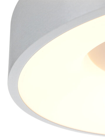 Steinhauer Plafondlamp Ringlede Ø 48 cm 2563 zilver