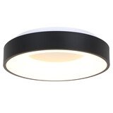 Steinhauer Plafondlamp Ringlede Ø 48 cm 2563 zwart Steinhauer Plafondlamp Ringlede Ø 48 cm 2563 zwart