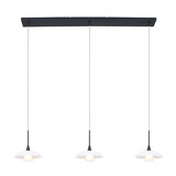 Steinhauer Hanglamp tallerken LED 2654zw zwart Steinhauer Hanglamp tallerken LED 2654zw zwart