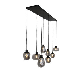Steinhauer Hanglamp reflexion L 145 cm B 25 cm 2680 zwart Steinhauer Hanglamp reflexion L 145 cm B 25 cm 2680 zwart