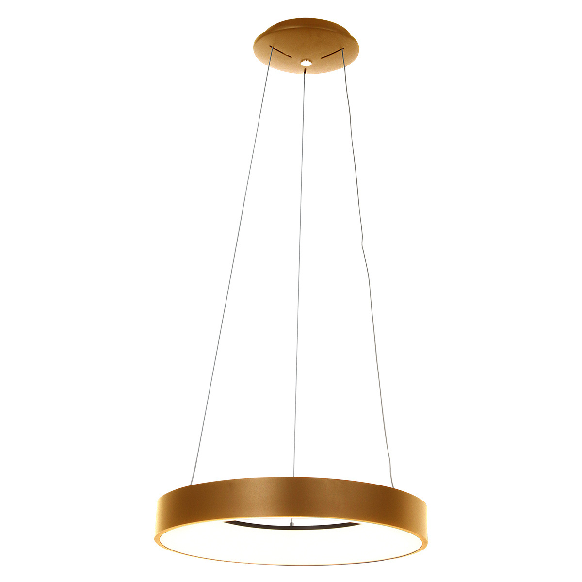 Steinhauer Hanglamp Ringlede Ø 48 cm 40 Watt LED goud