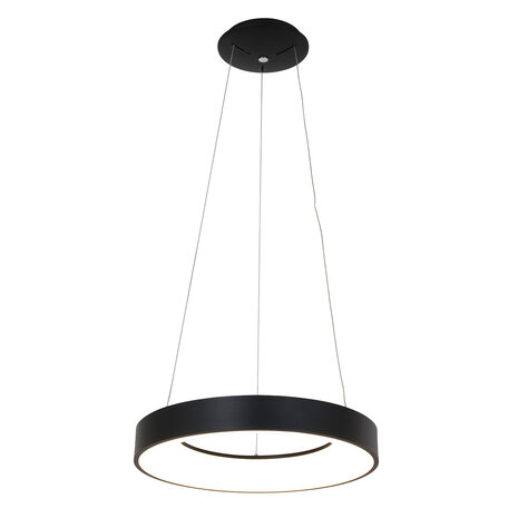 Steinhauer Hanglamp Ringlede Ø 48 cm 2695 zwart