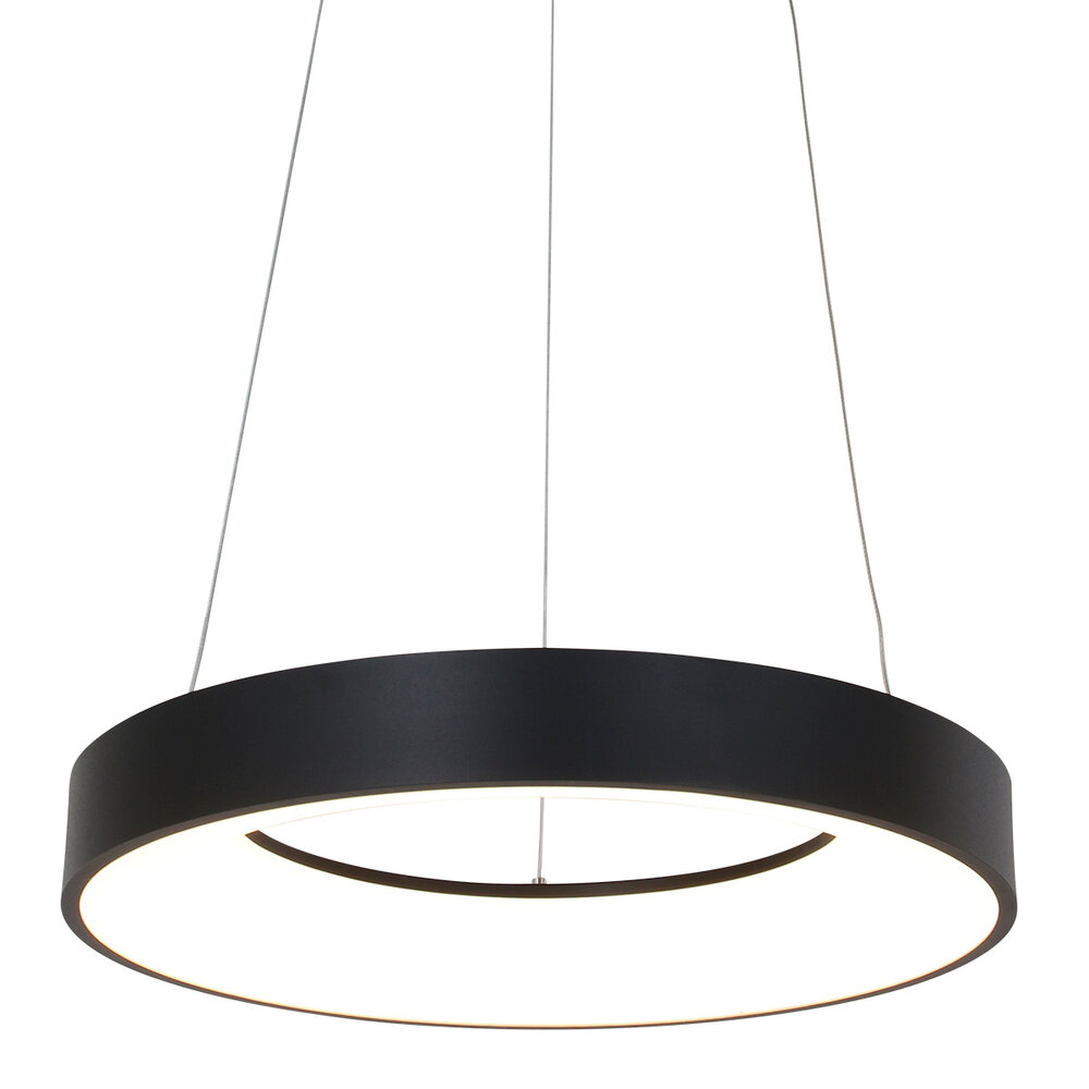 Steinhauer Hanglamp Ringlede Ø 48 cm 2695 zwart