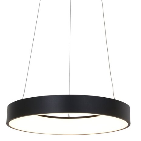 Steinhauer Hanglamp Ringlede Ø 48 cm 2695 zwart