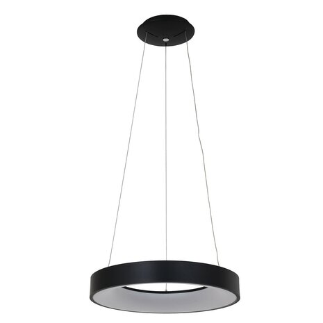 Steinhauer Hanglamp Ringlede Ø 48 cm 2695 zwart