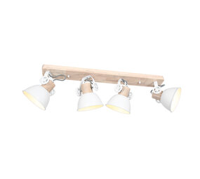 Mexlite Spot gearwood 2729w wit Mexlite Spot gearwood 2729w wit
