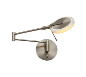 Steinhauer Steinhauer wandlamp turound LED 2733st staal Steinhauer Steinhauer wandlamp turound LED 2733st staal