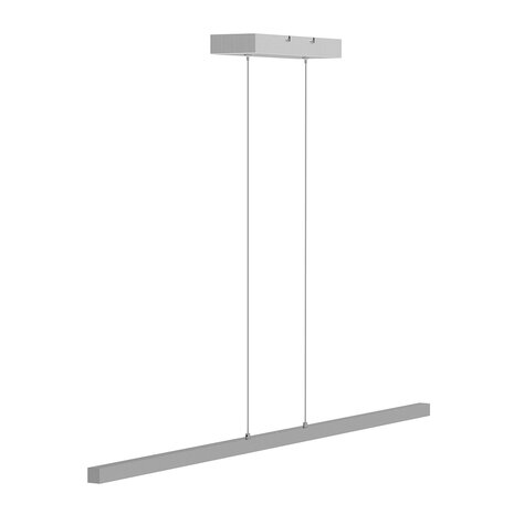 Mexlite Hanglamp Danske L 114 cm mat-chroom Mexlite Hanglamp Danske L 114 cm mat-chroom