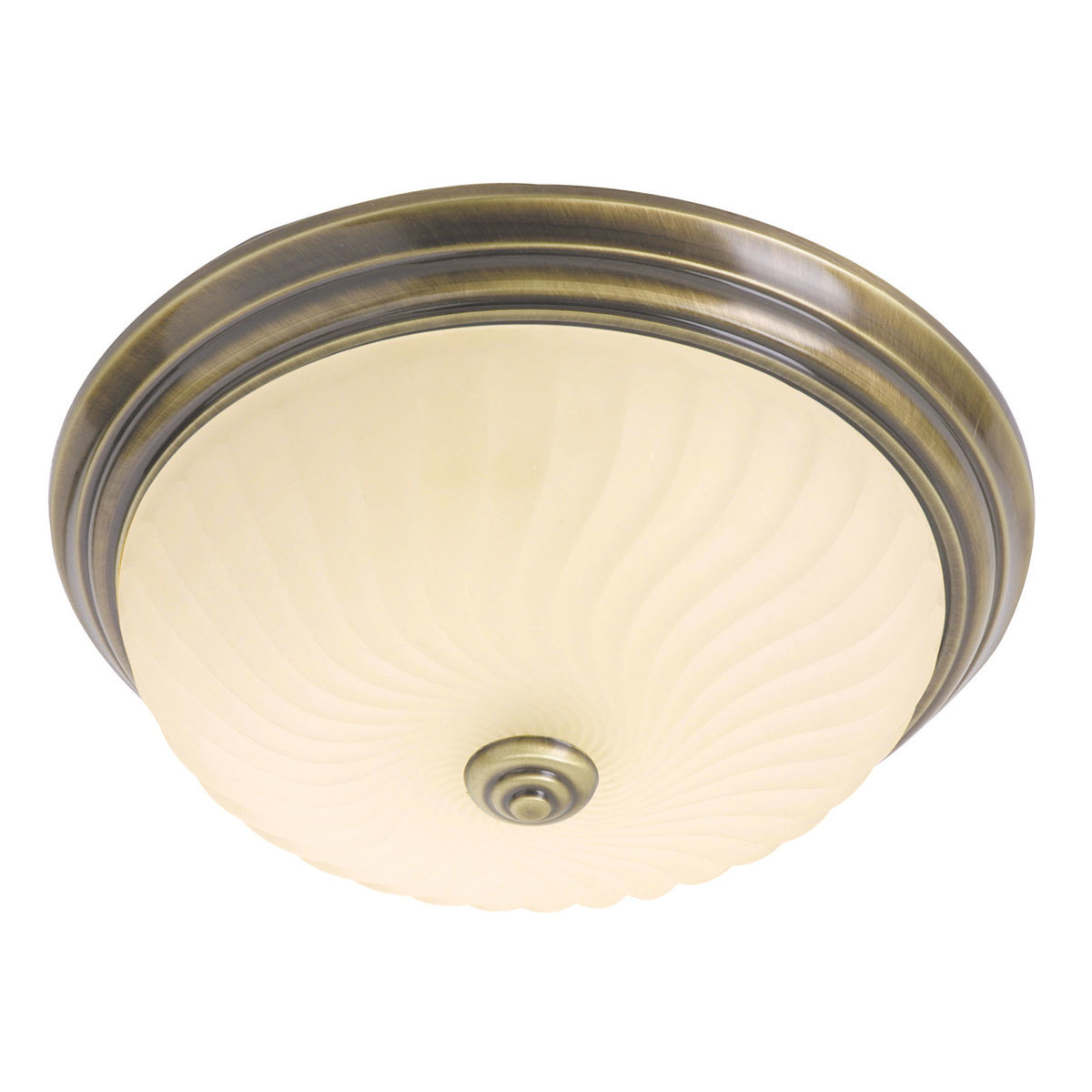 Klassieke plafondlamp rustiek, 2 x 60W