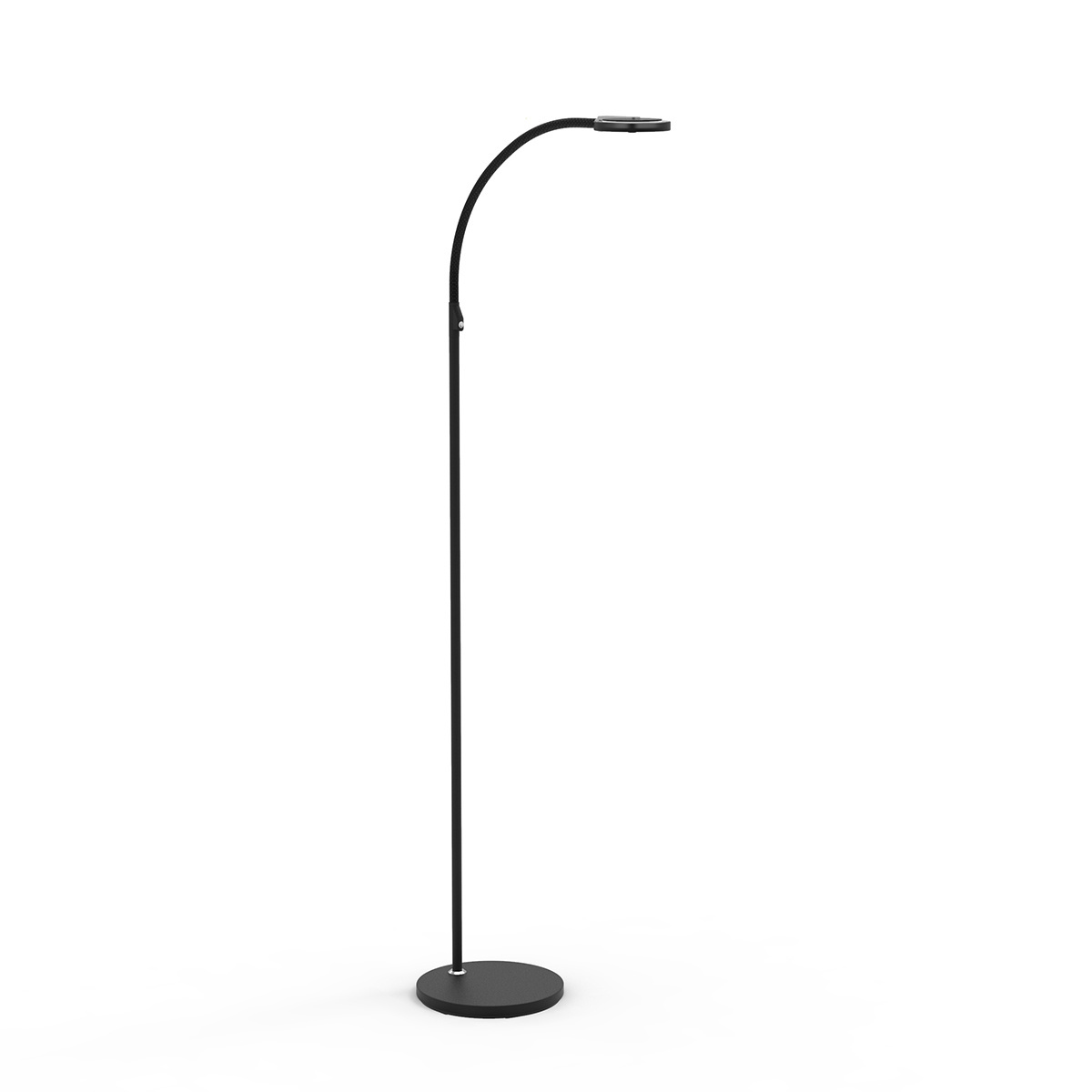 Steinhauer Vloerlamp turound light color 2991zw zwart
