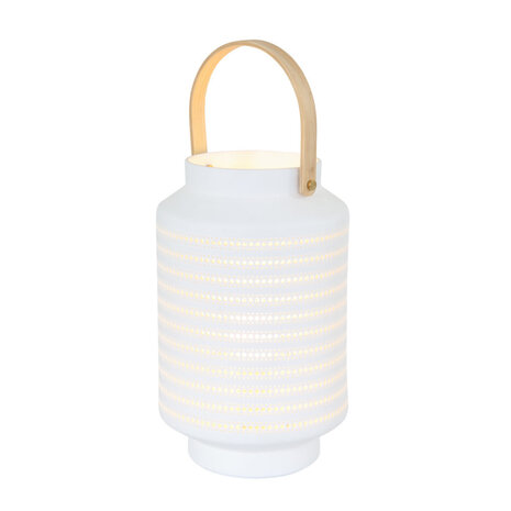 Anne Light & home Tafellamp anne light en home porcelain 3058w wit Anne Light & home Tafellamp anne light en home porcelain 3058w wit