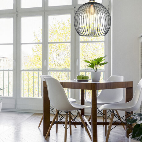 Mexlite Hanglamp aureole 3068zw zwart Mexlite Hanglamp aureole 3068zw zwart