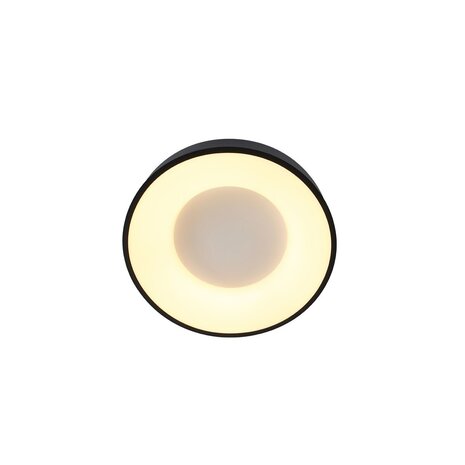 Steinhauer Plafondlamp Ringlede Ø 30 cm 3086 zwart Steinhauer Plafondlamp Ringlede Ø 30 cm 3086 zwart