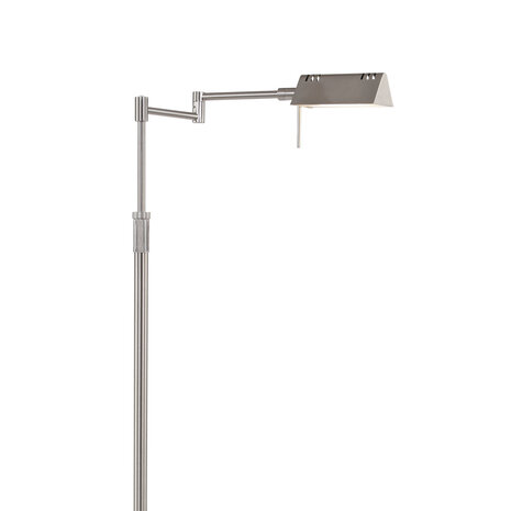 Mexlite Vloerlamp karl 5895 staal Mexlite Vloerlamp karl 5895 staal