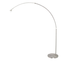 Steinhauer Booglamp Sparkled light 7268 staal Steinhauer Booglamp Sparkled light 7268 staal