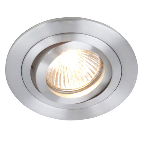 Steinhauer Inbouwspot 7304st staal Steinhauer Inbouwspot 7304st staal