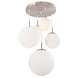Steinhauer Hanglamp bollique Ø 60 cm 7376 staal Steinhauer Hanglamp bollique Ø 60 cm 7376 staal