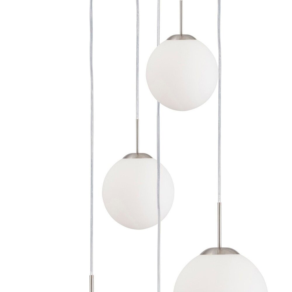 Steinhauer Hanglamp bollique Ø 60 cm 7376 staal Steinhauer Hanglamp bollique Ø 60 cm 7376 staal