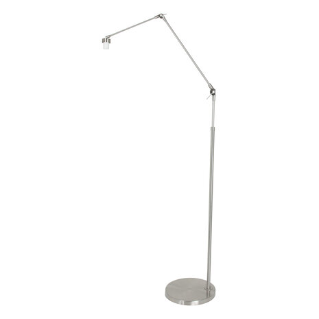 Steinhauer Vloerlamp prestige chic 7395 staal Steinhauer Vloerlamp prestige chic 7395 staal
