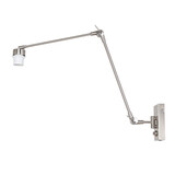 Steinhauer Wandlamp prestige chic 7396 staal Steinhauer Wandlamp prestige chic 7396 staal