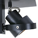 Steinhauer Spot quatro 2 lichts LED 7550 zwart Steinhauer Spot quatro 2 lichts LED 7550 zwart