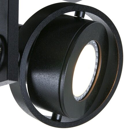 Steinhauer Spot quatro 2 lichts LED 7550 zwart Steinhauer Spot quatro 2 lichts LED 7550 zwart