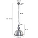 Steinhauer Hanglamp industrieel bikkel 7586st staal Steinhauer Hanglamp industrieel bikkel 7586st staal
