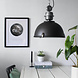 Steinhauer Hanglamp industrieel 7586zw zwart Steinhauer Hanglamp industrieel 7586zw zwart