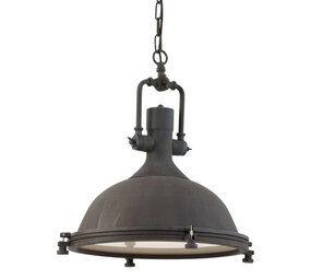 Mexlite Hanglamp eliga 7636b bruin Mexlite Hanglamp eliga 7636b bruin