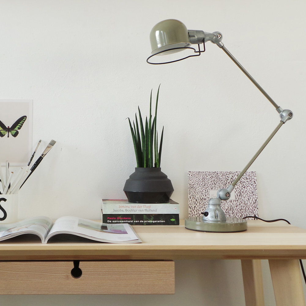 Mexlite Tafellamp davin 7655g groen Mexlite Tafellamp davin 7655g groen