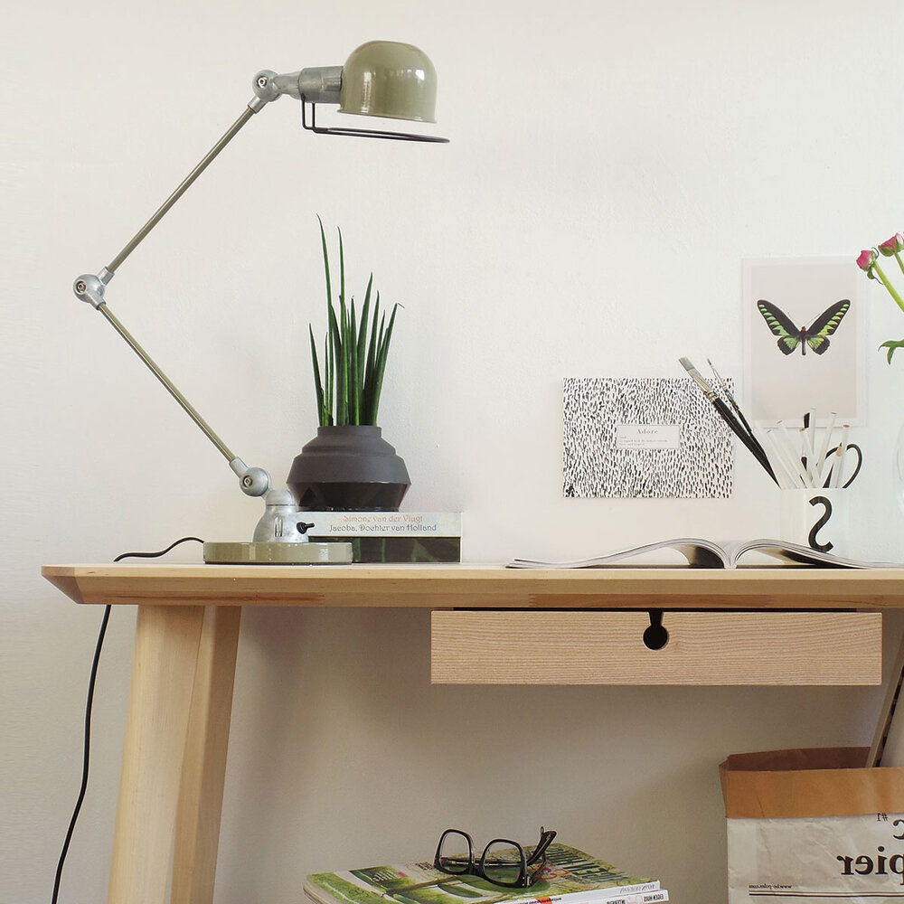 Mexlite Tafellamp davin 7655g groen Mexlite Tafellamp davin 7655g groen