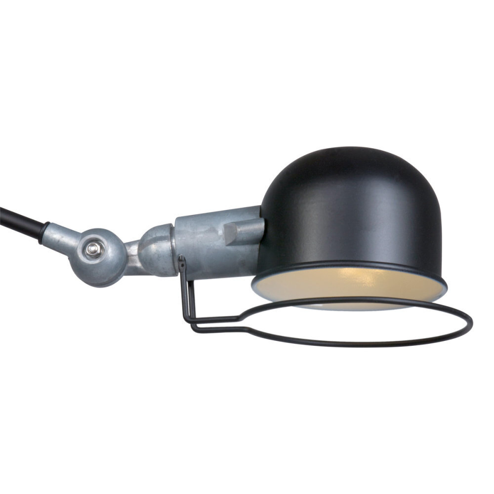 Mexlite Wandlamp davin 7656zw zwart Mexlite Wandlamp davin 7656zw zwart
