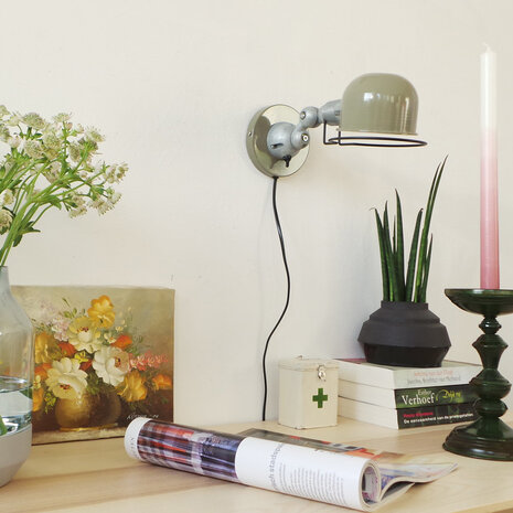 Mexlite Wandlamp davin 7657g groen