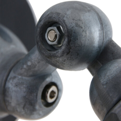 Mexlite Wandlamp davin 7657zw zwart Mexlite Wandlamp davin 7657zw zwart