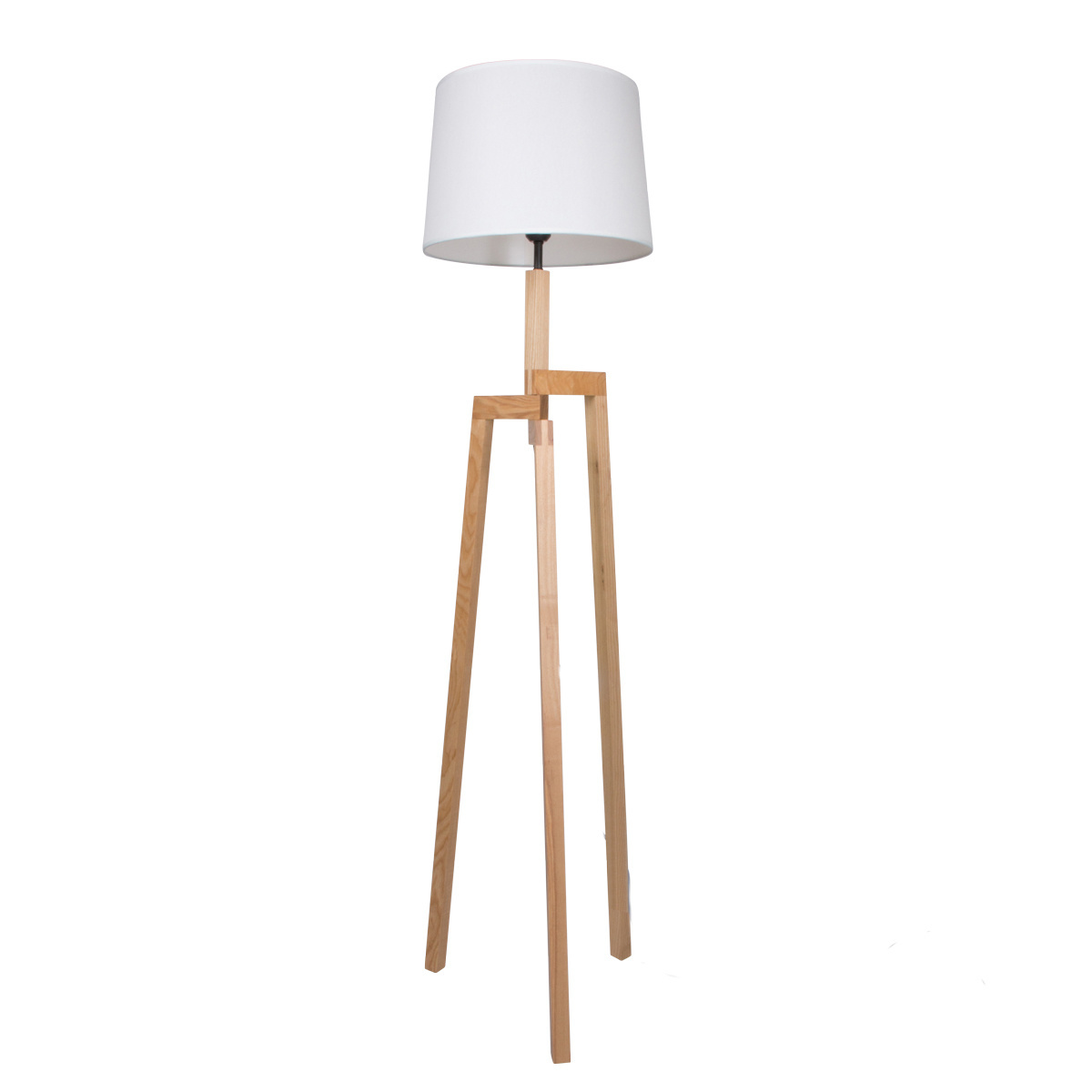 Lightning Moderne Vloerlamp 1-l. 3-poot Wit